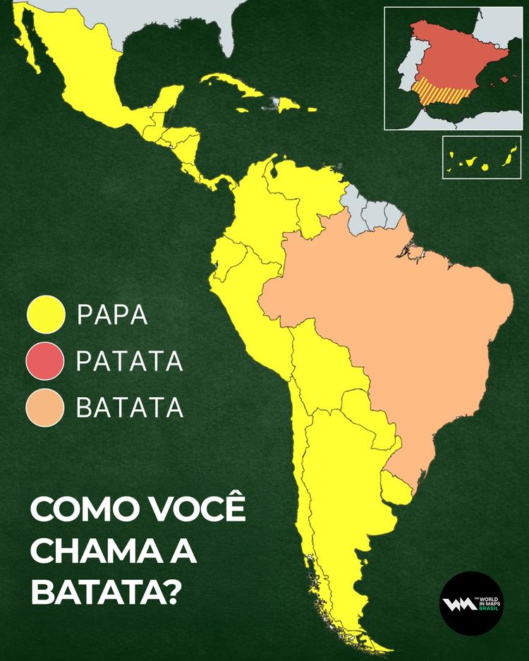 Como você chama a batata?