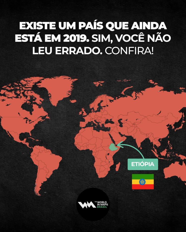 Na Etiópia, o ano ainda é 2019. País segue calendário alexandrino.