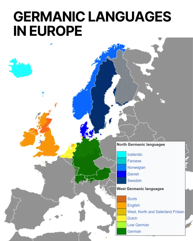 Germanic Language Origin Germanic languages in Europe: How history and modern politics are ...
