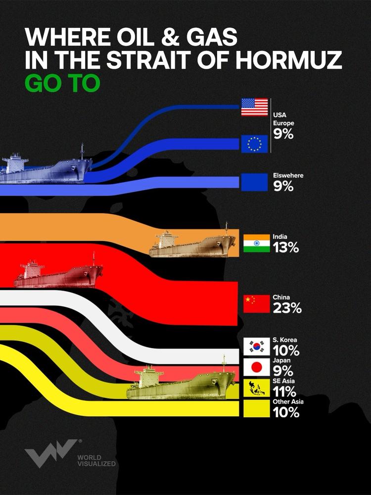 Where does the oil go?