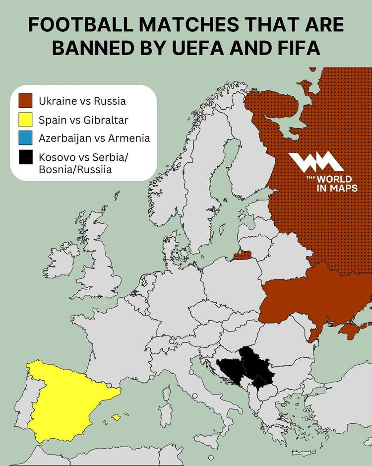 The European football fixtures FIFA and UEFA won’t allow
