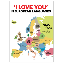 Valentines Day mini poster 13x18 cm / 5x7″ store product