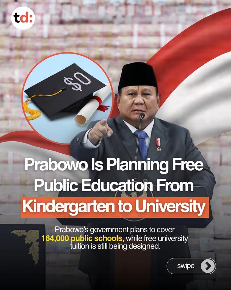Indonesia plans free public education from kindergarten