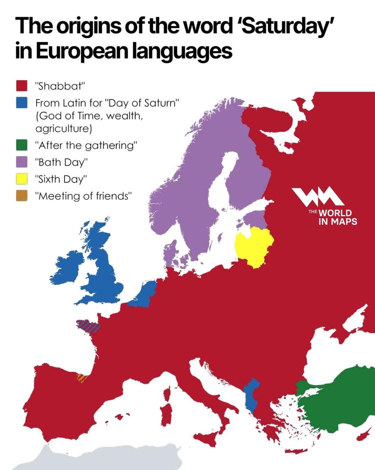 Why Saturday means different things across Europe