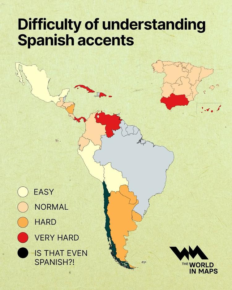 These countries speak the most difficult Spanish to understand