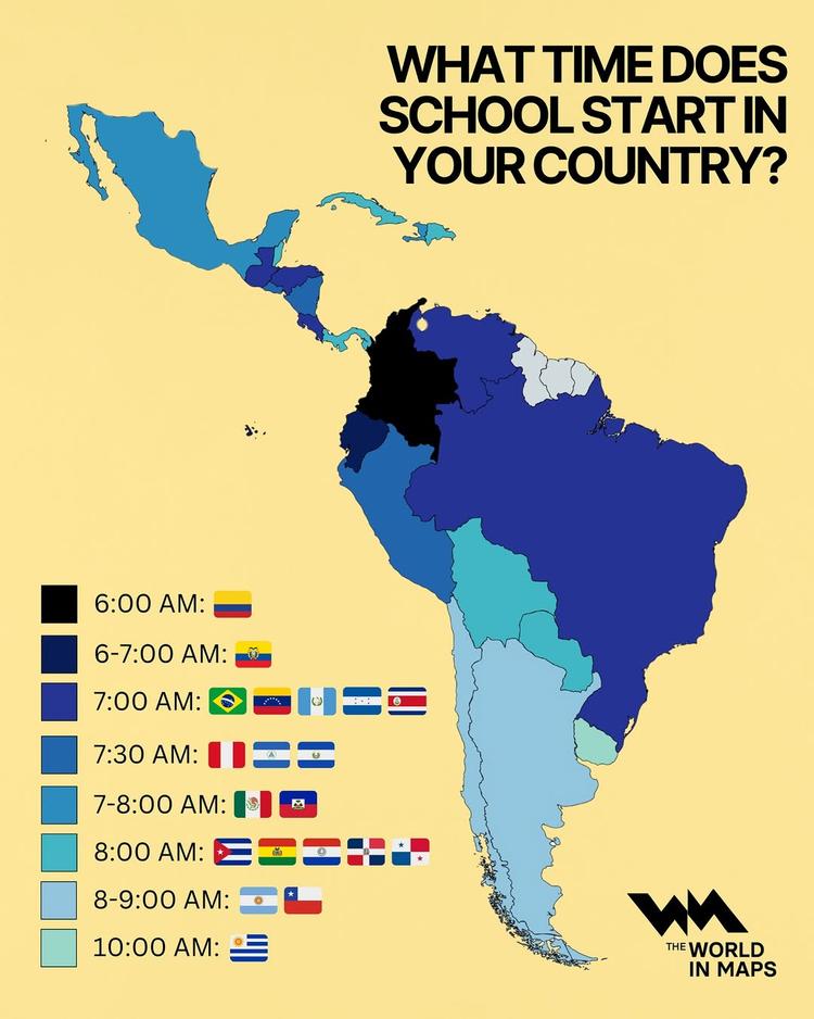 Why school start times vary so widely across Latin America